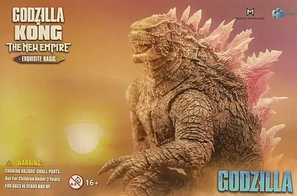 GODZILLA VS KONG: THE NEW EMPIRE EXQUISITE BASIC ACTION FIGURE GODZILLA EVOLVED VER 18 CM